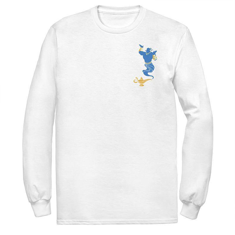 Disneys Aladdin Mens The Genie Long Sleeve Graphic Tee Product Image