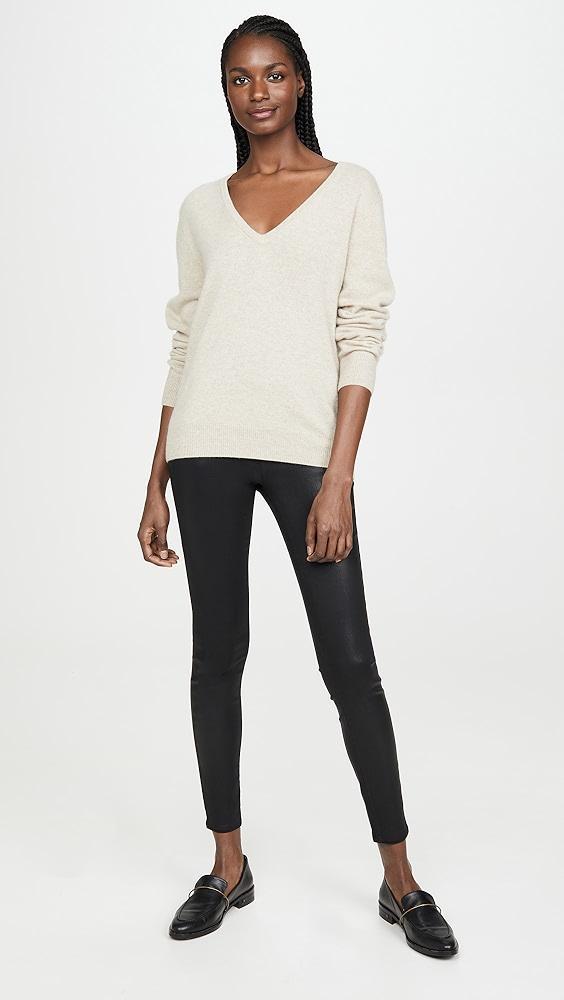 L'AGENCE Rochelle Coated Pull On Jeans | Shopbop Product Image