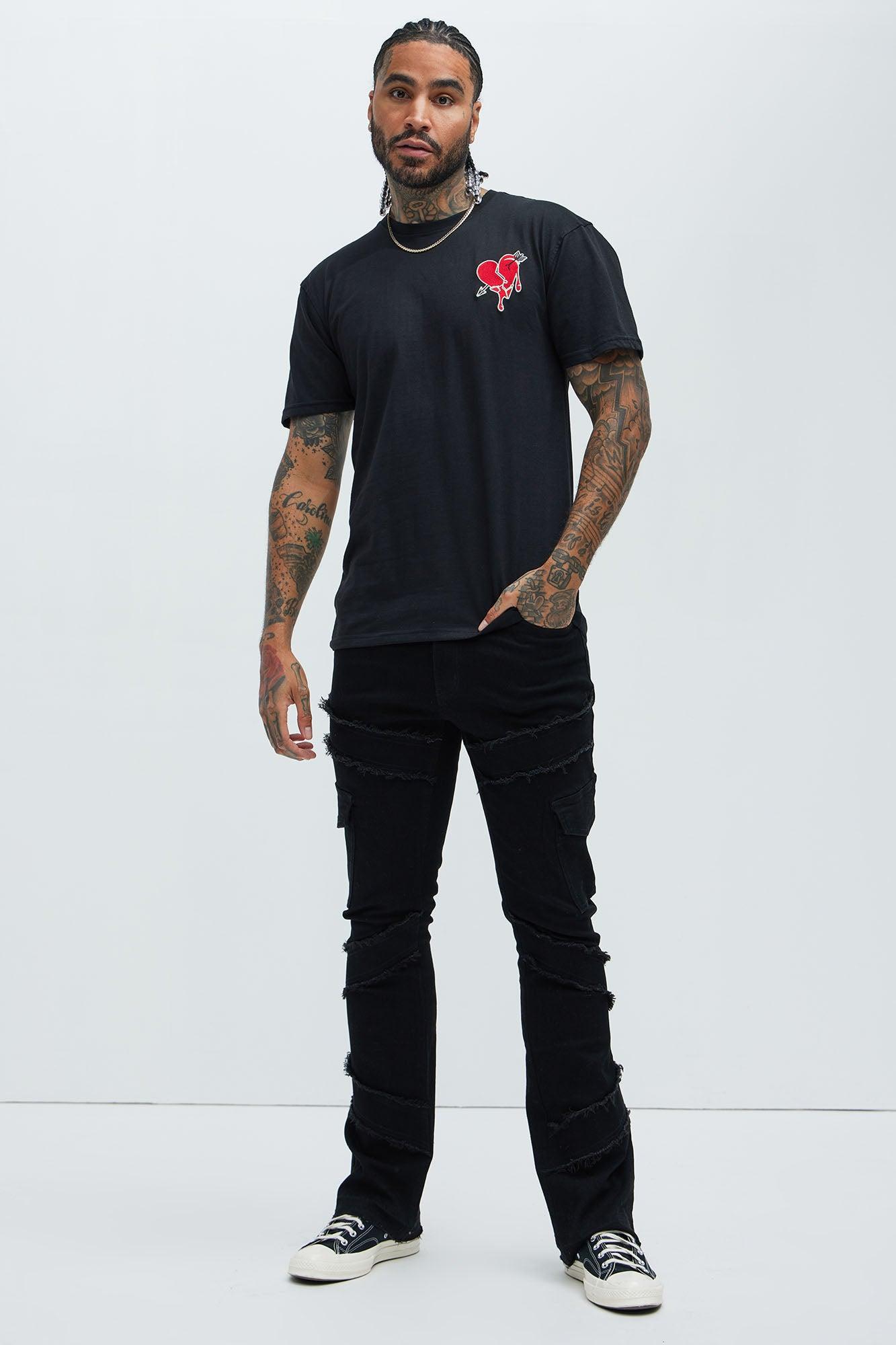 Heartbreaker Short Sleeve Tee - Black Product Image