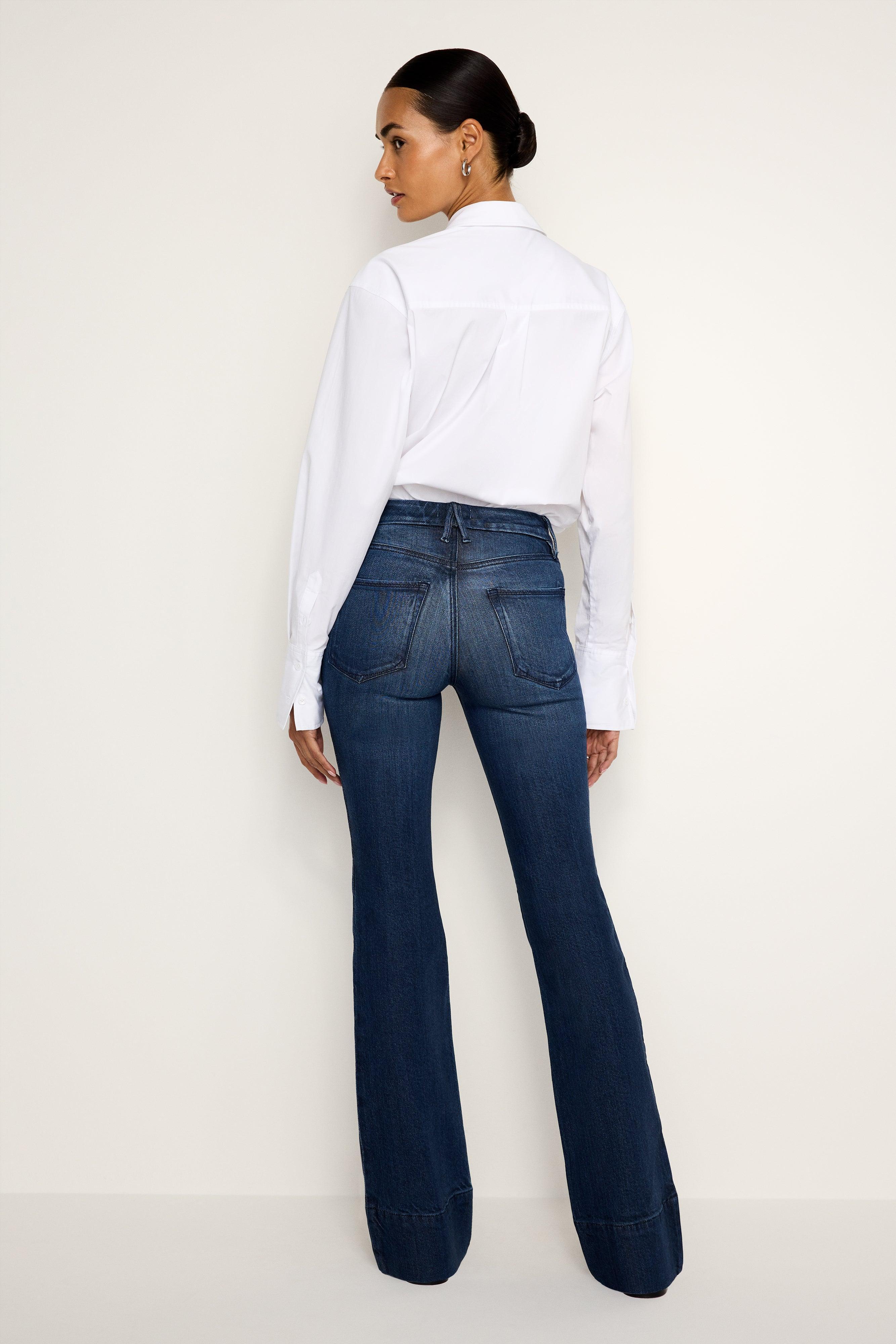 SOFT-TECH GOOD CLASSIC SLIM BOOTCUT JEANS | INDIGO700 Product Image