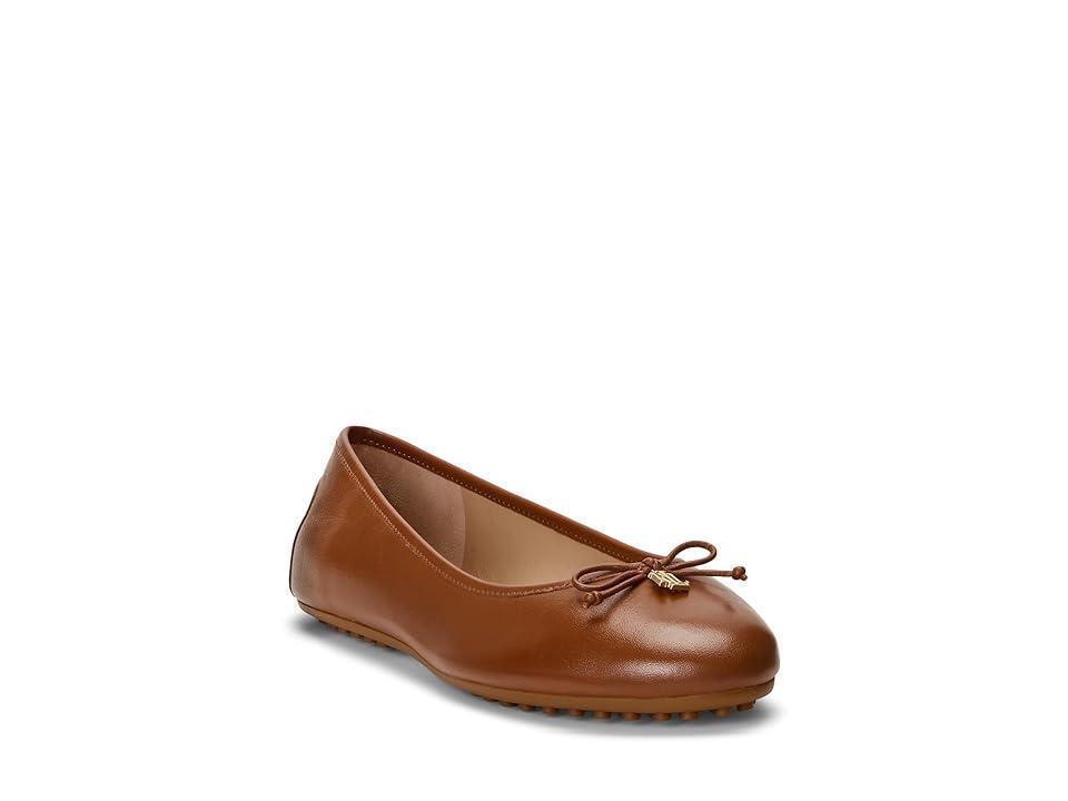 LAUREN Ralph Lauren Jayna Driver (Deep Saddle ) Women's Flat Shoes Product Image