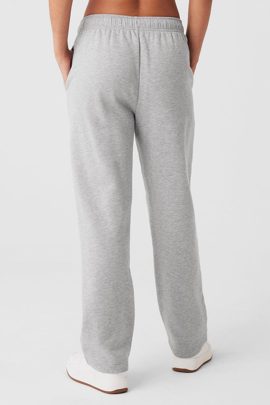 Accolade Straight Leg Sweatpant - Athletic Heather Grey Female Product Image