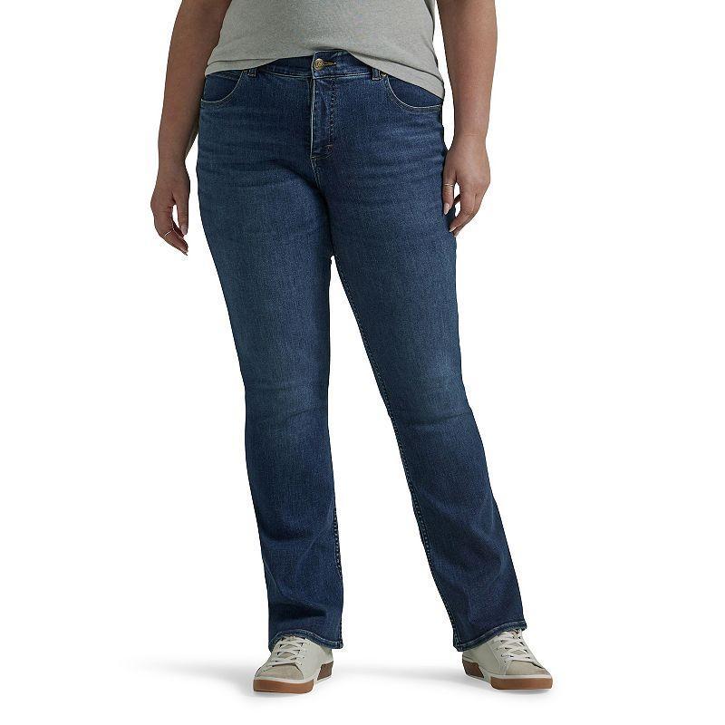 Plus Size Lee Ultra Lux Comfort with Flex Motion Bootcut Jeans, Womens Product Image