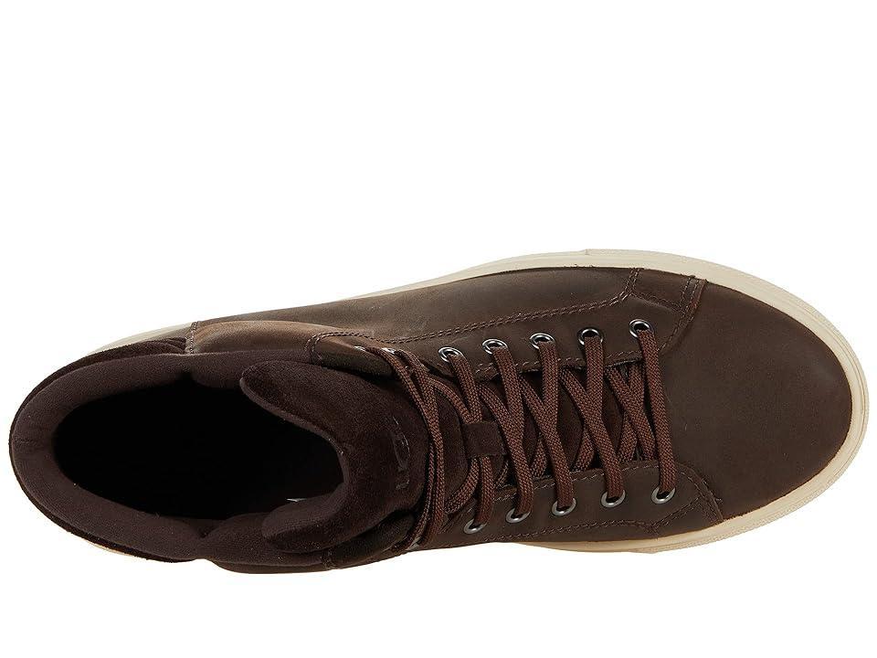 UGG Baysider High Weather (Grizzly Leather) Men's Shoes Product Image