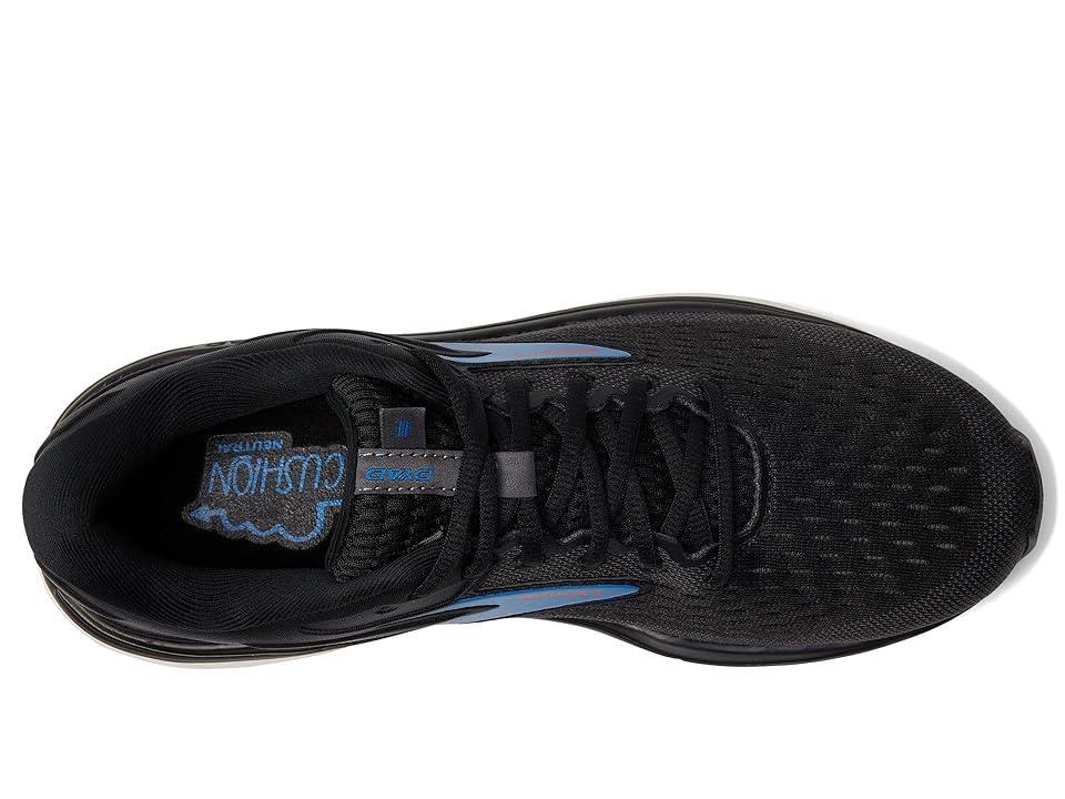 Brooks Dyad 11 Ebony/Blue) Men's Running Shoes Product Image