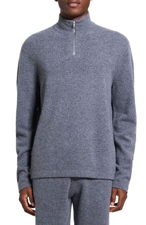 Theory Geder Quarter Zip Wool Sweater Product Image