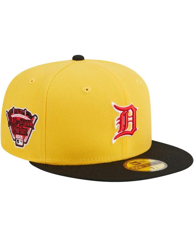 Mens New Era /Black Detroit Tigers Grilled 59FIFTY Fitted Hat Product Image