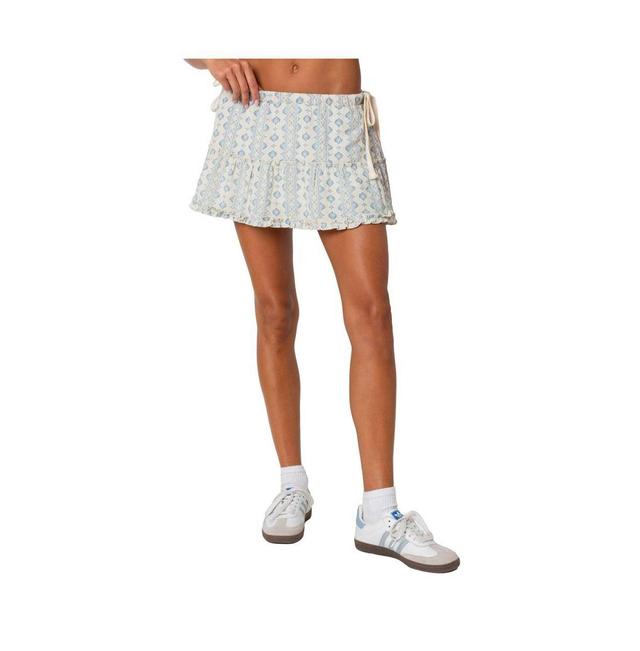 Edikted Womens Dita tiered mini skirt Product Image