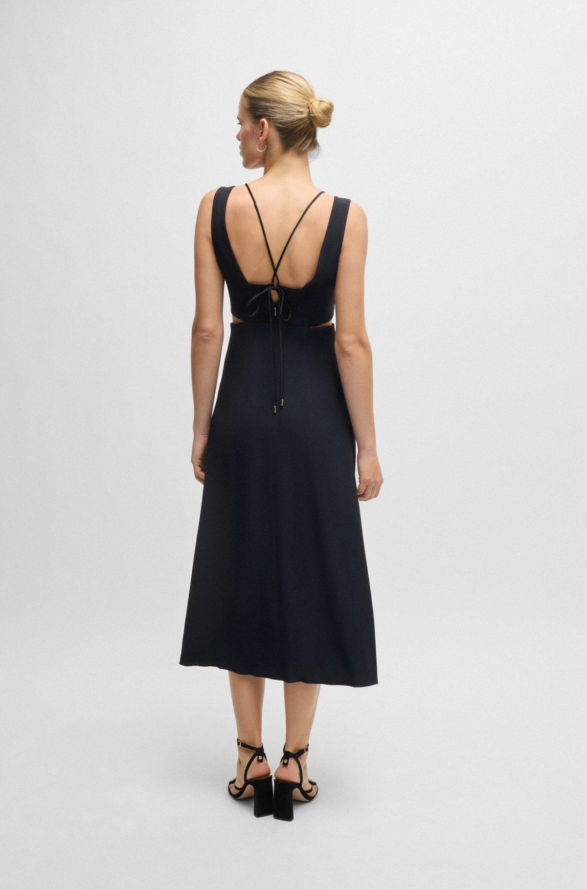 V-neck dress with cut-out details Product Image