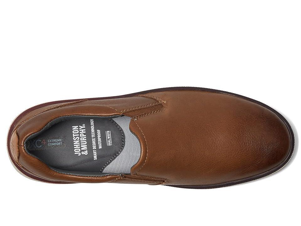 Johnston & Murphy XC4 Foust Slip-On Tumbled Waterproof Full Grain) Men's Shoes Product Image