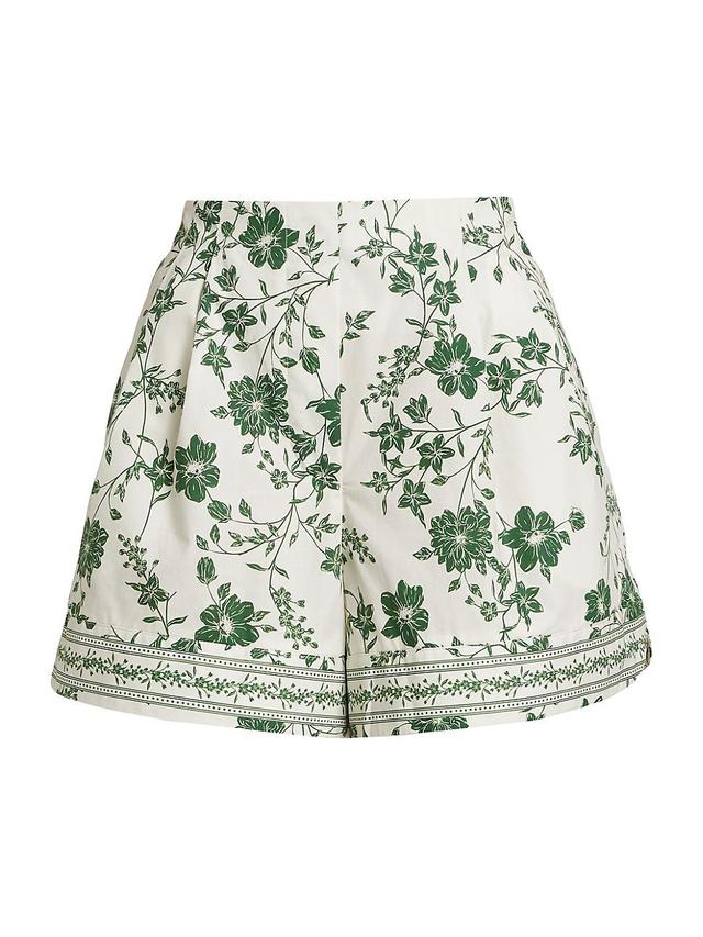 Womens Trish Cotton Poplin Shorts Product Image