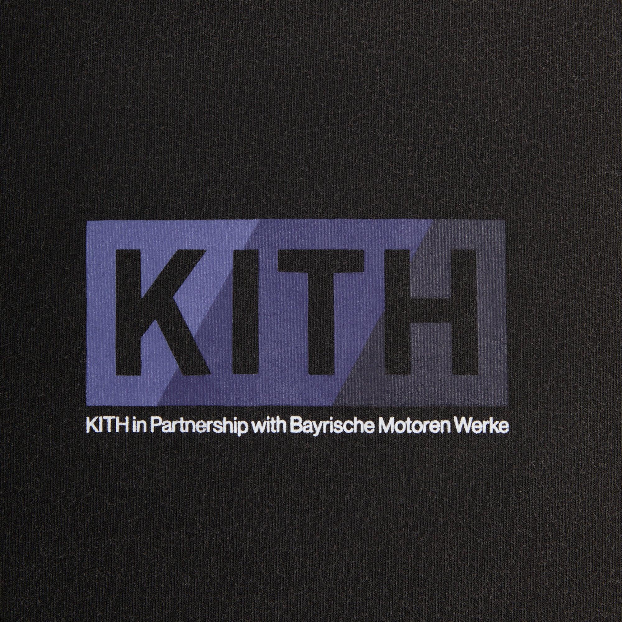 Kith for BMW Technoviolet Vintage Tee - Black Male Product Image