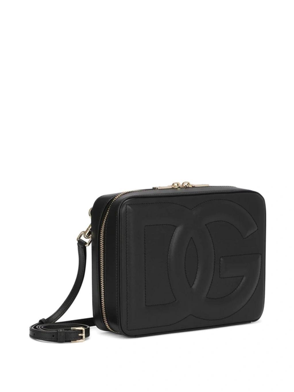 Dg Logo Crossbody Bag In Black Product Image