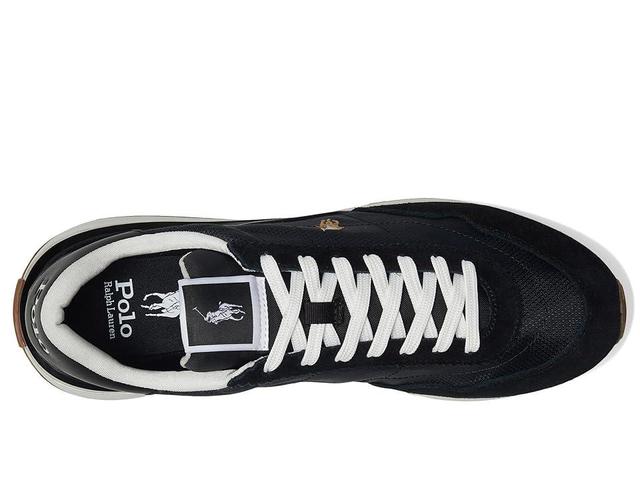 Polo Ralph Lauren Train 89 Suede-Paneled Sneakers Multi Pp) Men's Shoes Product Image