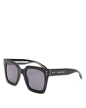 Moschino 54mm Gradient Rectangular Sunglasses Product Image