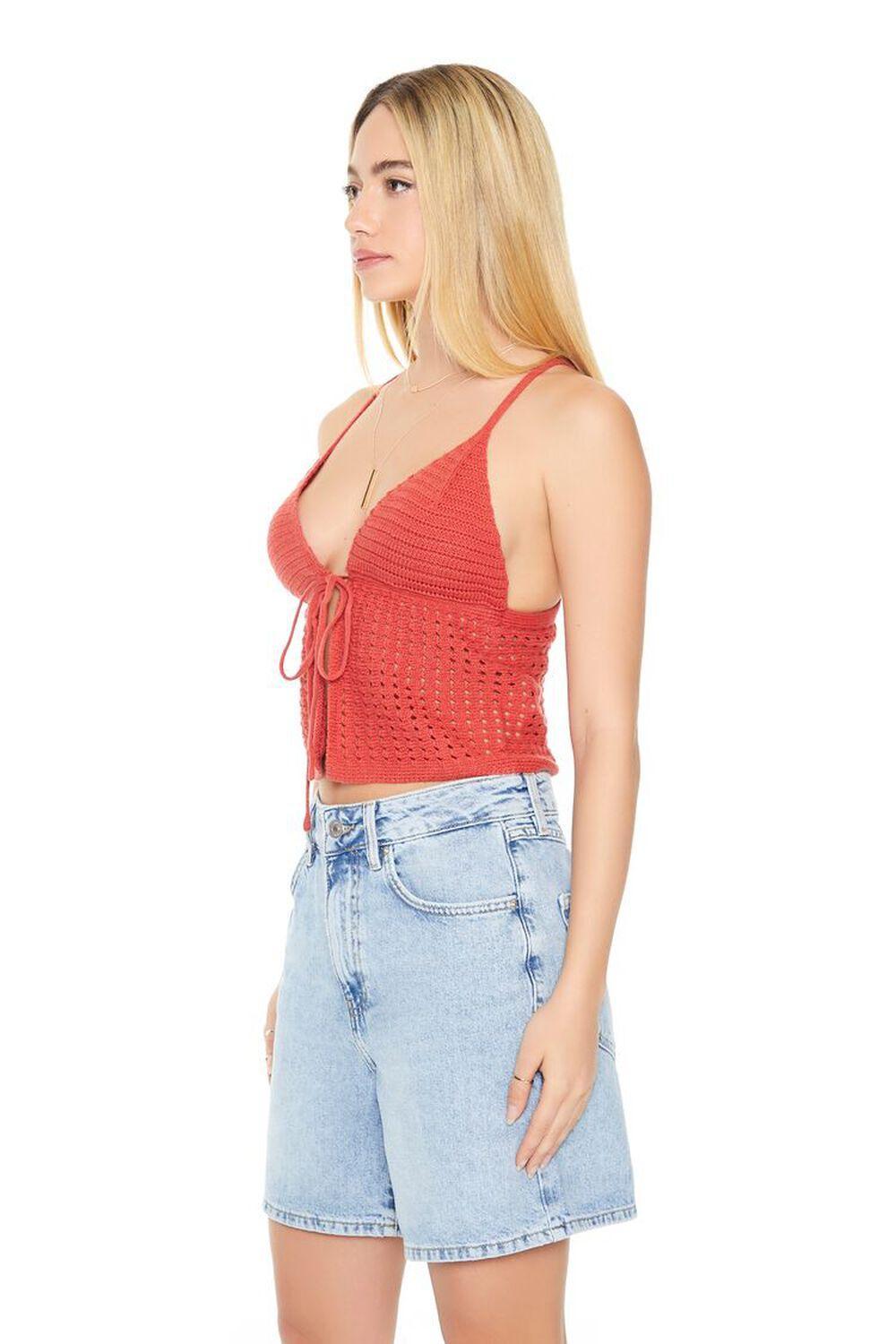 Crochet Sweater-Knit Cami | Forever 21 Product Image