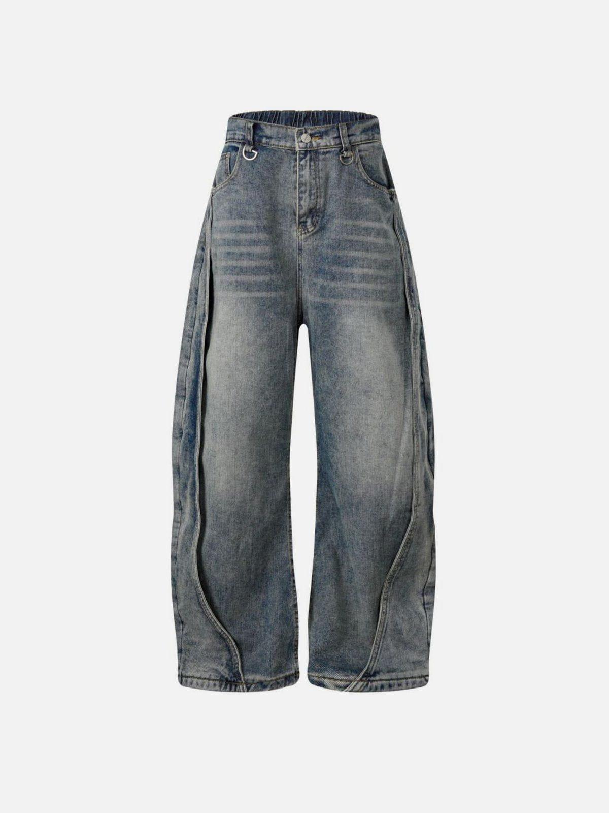 Aelfric Eden Deconstruction Patchwork Washed Loose Jeans product image