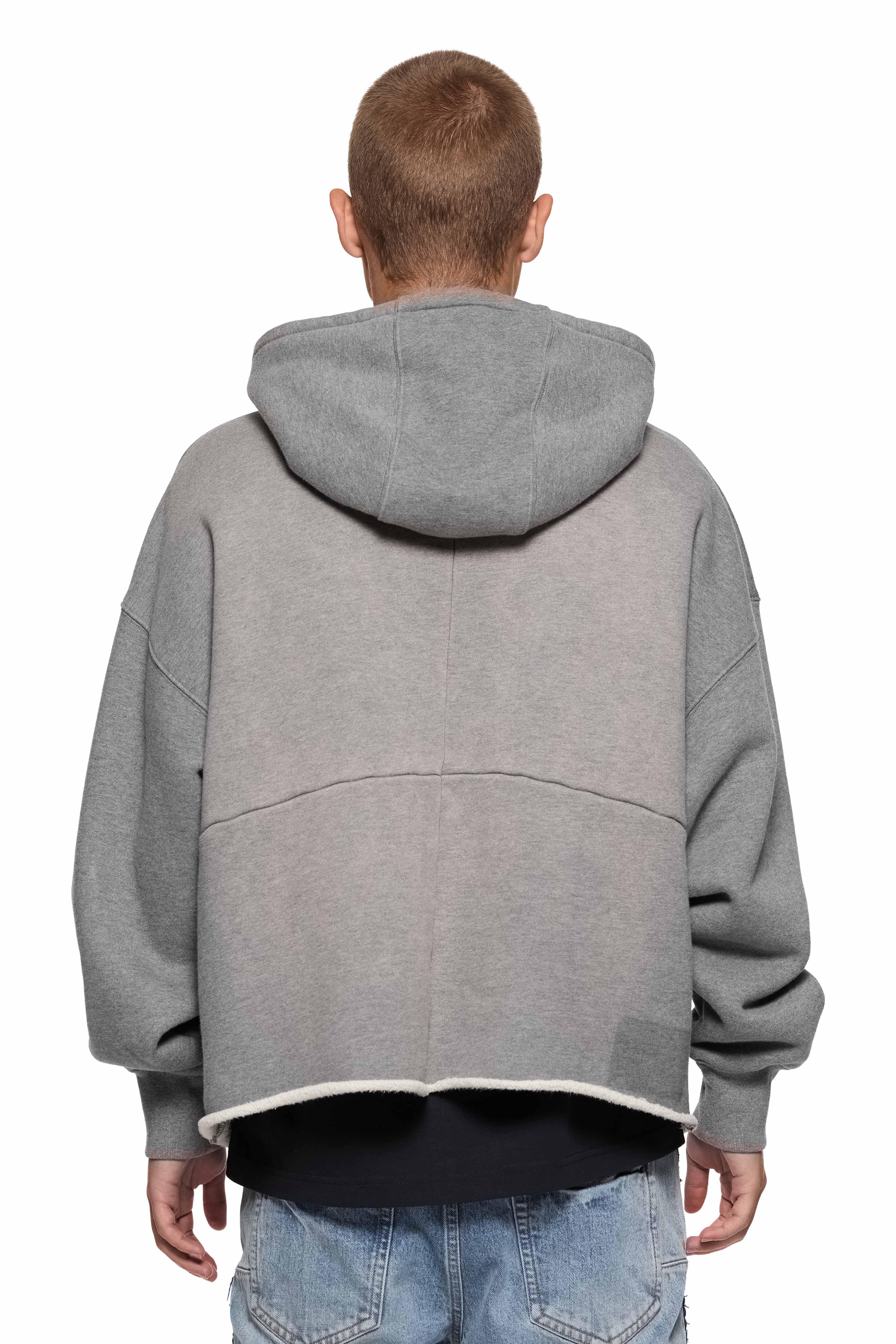 Shadow Wordmark Oversized Hoodie Male Product Image