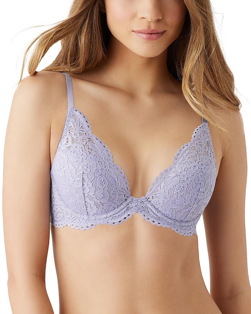 b.temptd by Wacoal Womens Ciao Bella Plunging Contour Lace Bra 953344 Product Image