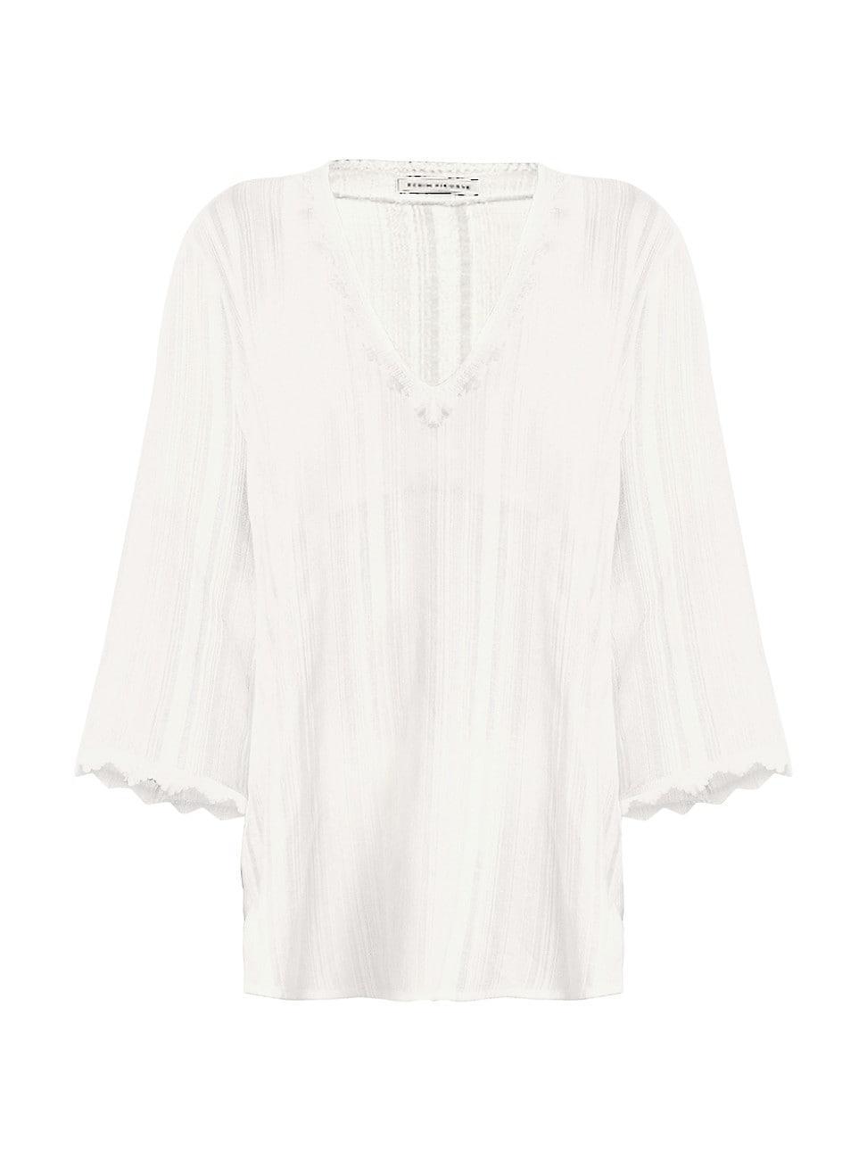 Robin Piccone Jo Lace Trim Cover-Up Tunic Product Image