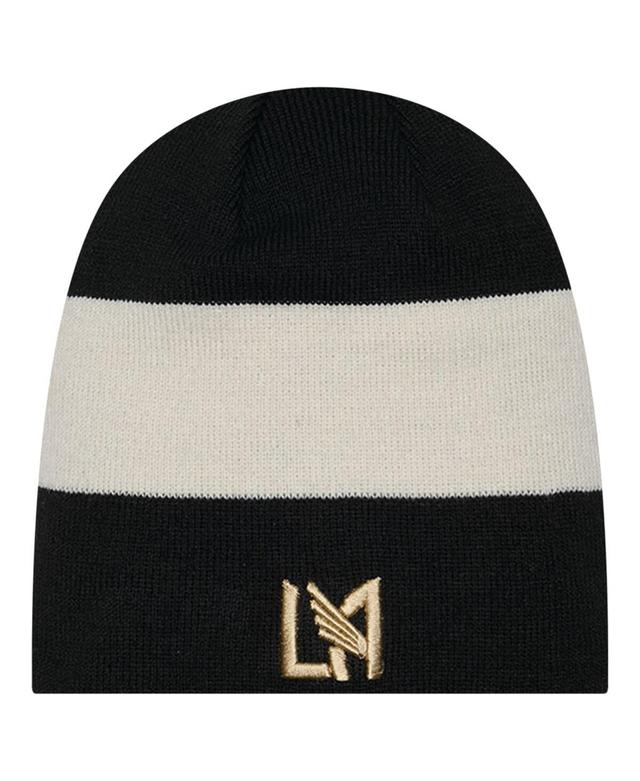 Mens New Era Black Lafc 2024 Kick Off Collection Knit Beanie Product Image