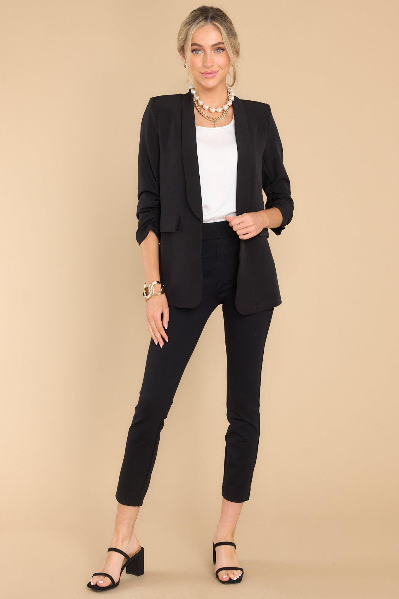 The Perfect Backseam Black Skinny Pants Product Image