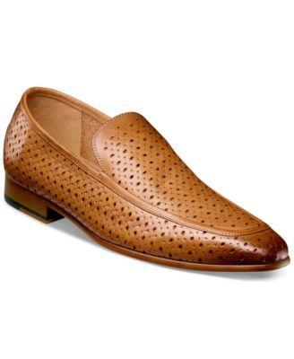 Stacy Adams Mens Winden Perforated Slip-On Loafers Product Image