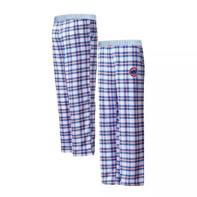 Womens Concepts Sport Royal/Red Chicago Cubs Sienna Flannel Sleep Pants Product Image