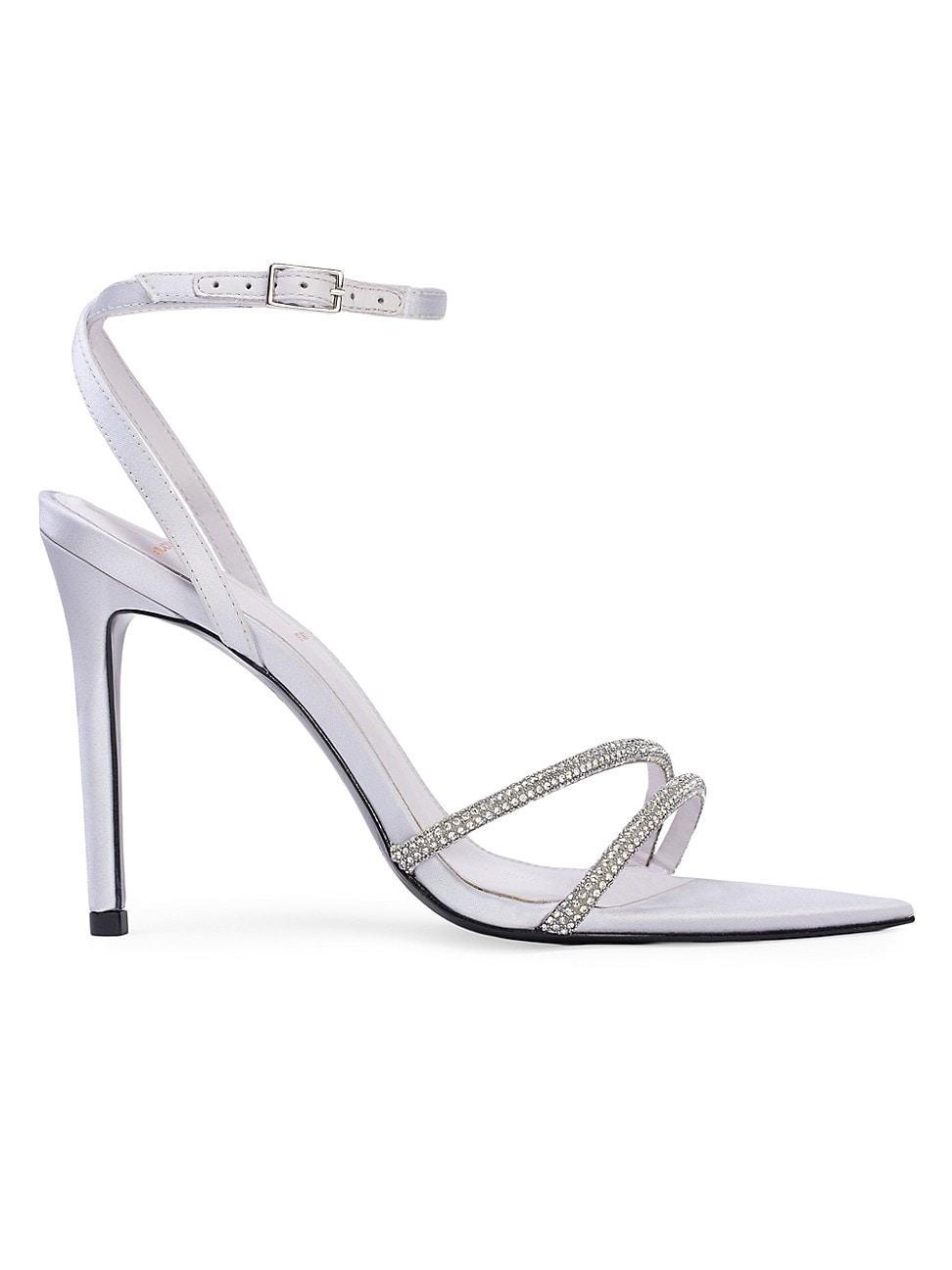 Womens Ace Satin High Heel Sandals Product Image