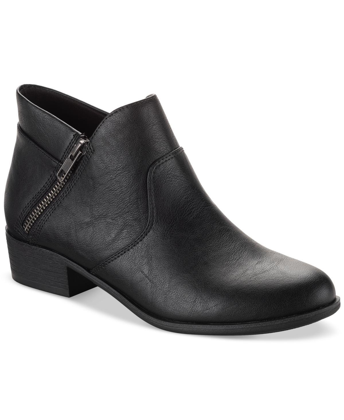 Sun + Stone Womens Adelinee Double Zip Ankle Booties, Created for Macys Product Image