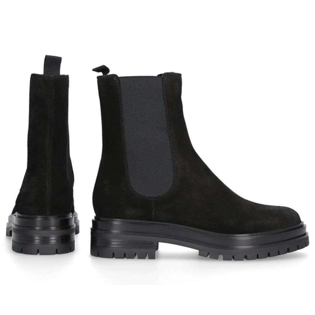 GIANVITO ROSSI Chelsea Boots Chester Calfskin In Black Product Image