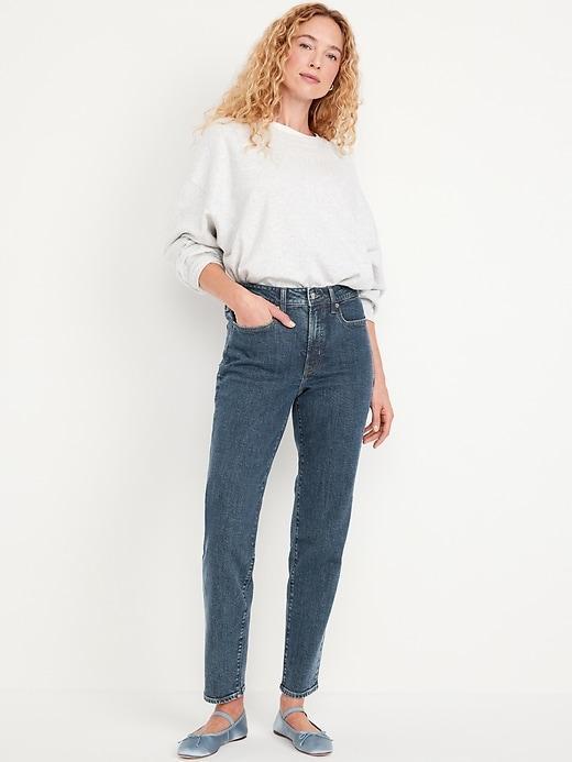 High-Waisted OG Straight Ankle Jeans Product Image