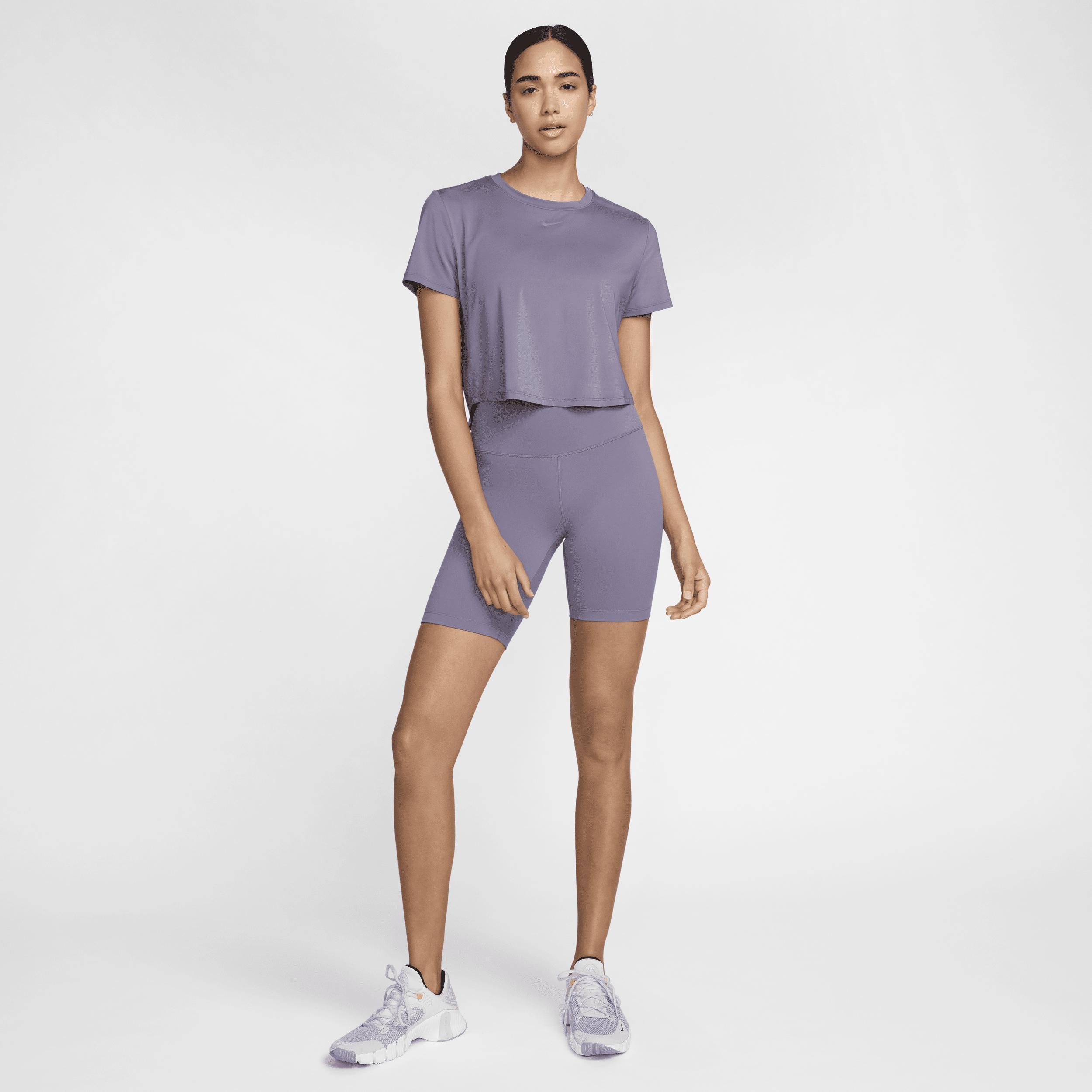 Nike One Classic Women's Dri-FIT Short-Sleeve Cropped Top Product Image