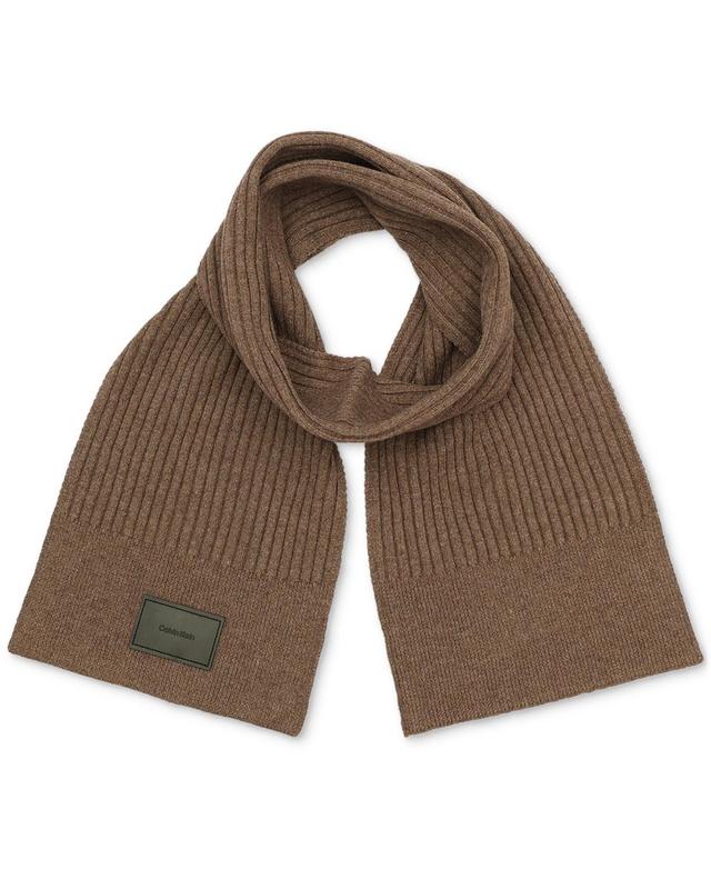 Calvin Klein Mens Mixed Stitch Scarf Product Image