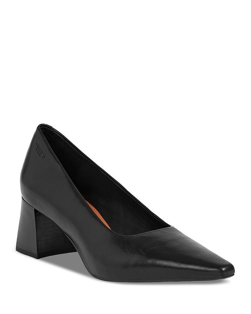 Vagabond Shoemakers Altea Suede Toe Cap Heel (Safari/Black) Women's Shoes Product Image