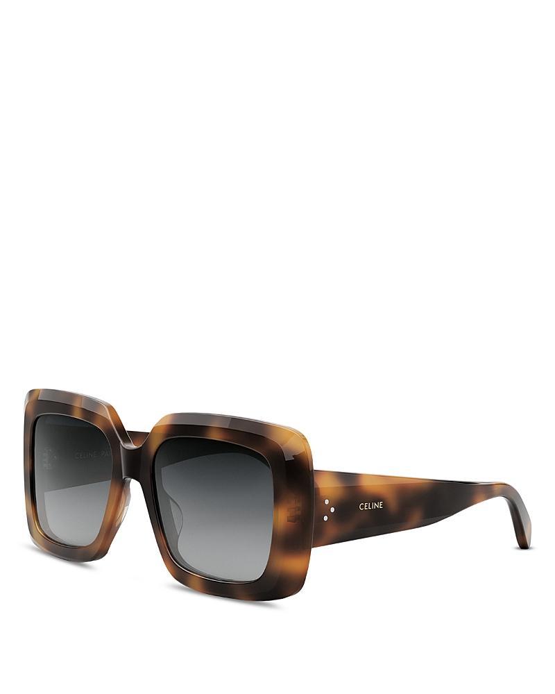 Womens Bold 54MM Square Sunglasses Product Image