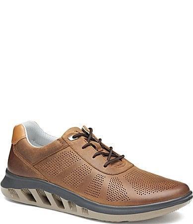 Johnston  Murphy Mens Activate U-Throat Perforated Leather Sneakers Product Image