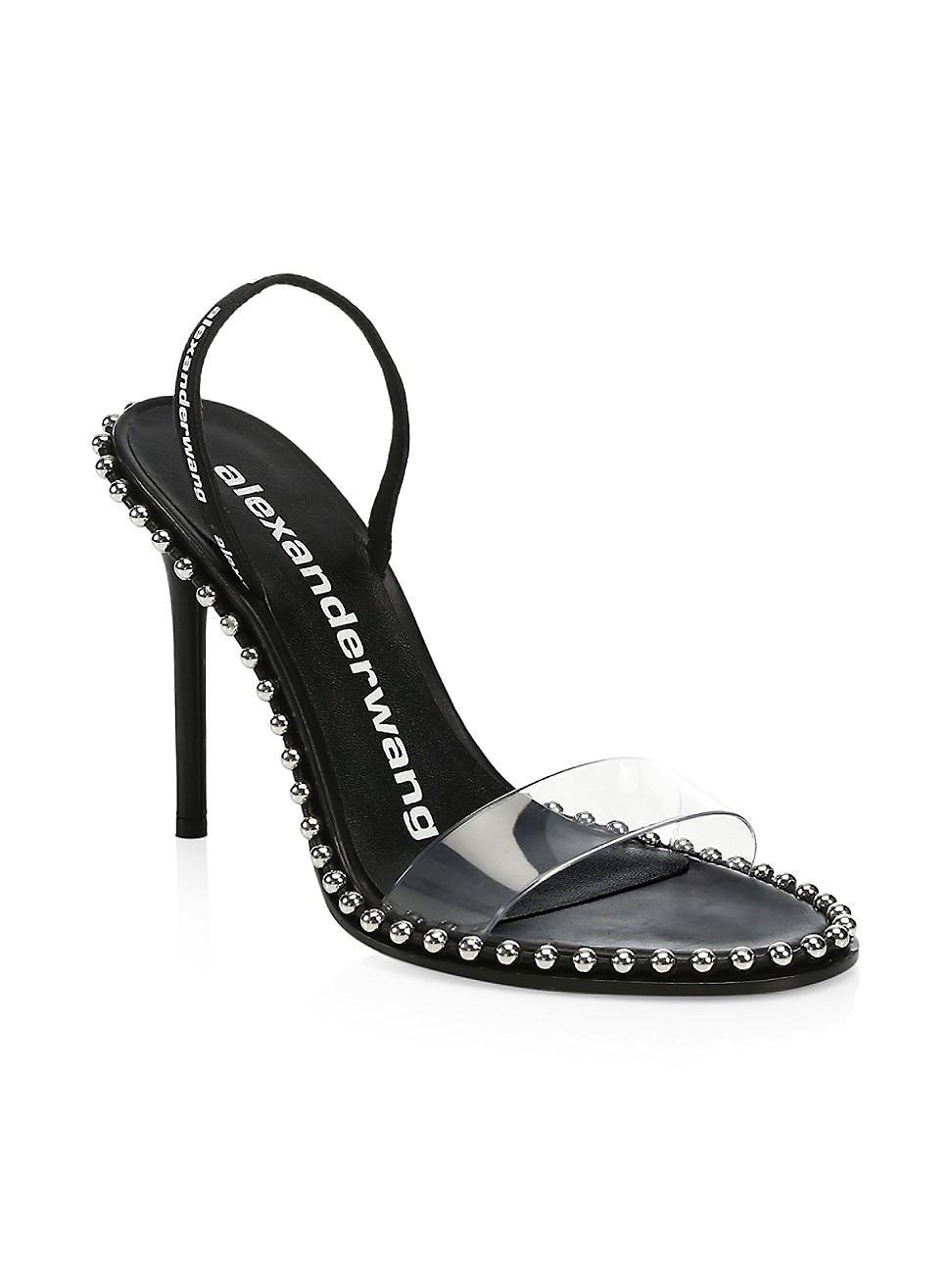 Alexander Wang Nova Stud Clear Sandal Product Image