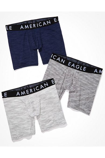 AEO Mens 6 Flex Boxer Brief 3-Pack Men's Product Image