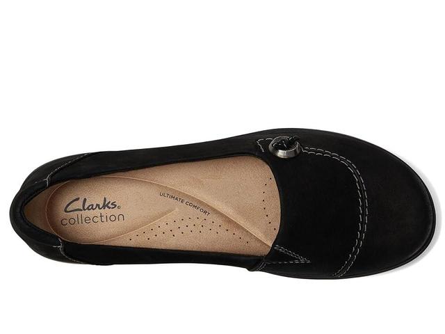 Clarks Carleigh Lulin Nubuck) Women's Flat Shoes Product Image