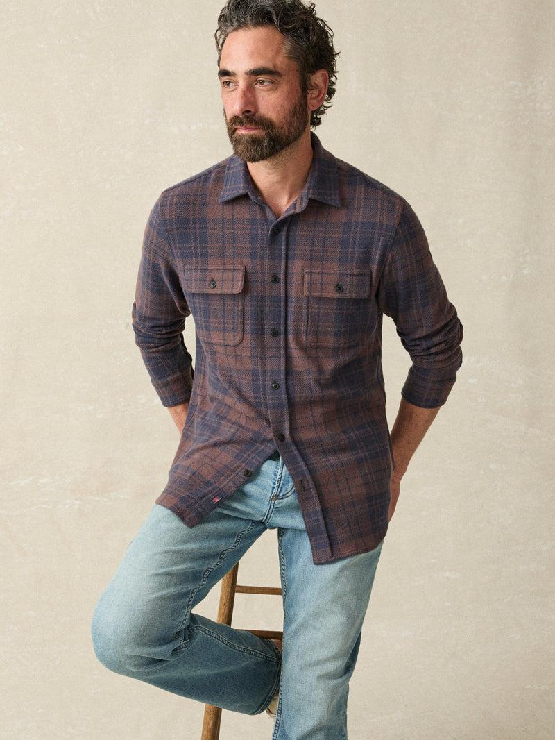 Legend™ Sweater Shirt - Blue Mountain Plaid Male Product Image