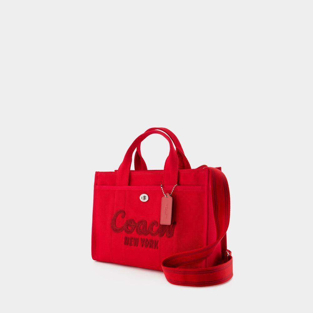 Cargo Tote In Red Product Image