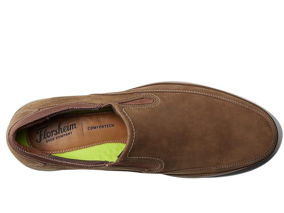 Florsheim Motion Moc Toe Slip-On (Mushroom Nubuck) Men's Slip on Shoes Product Image