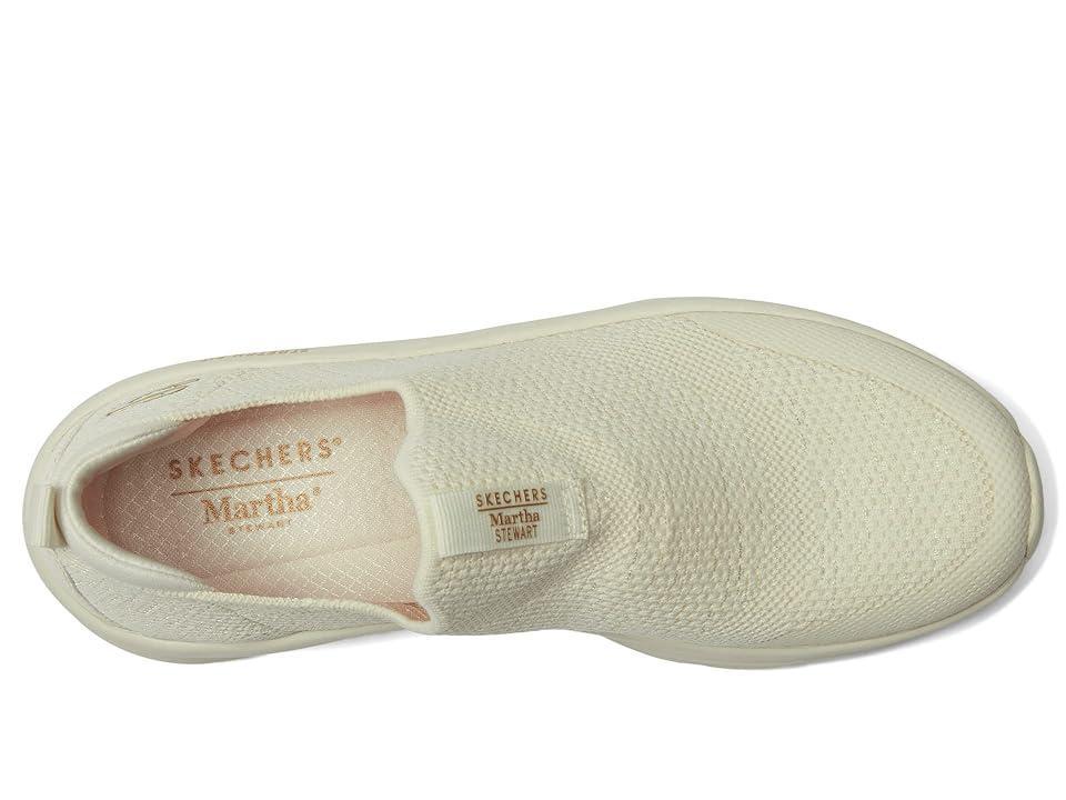 SKECHERS Martha Stewart - D'Lux Walker - Eclipse (Off-White) Women's Shoes Product Image