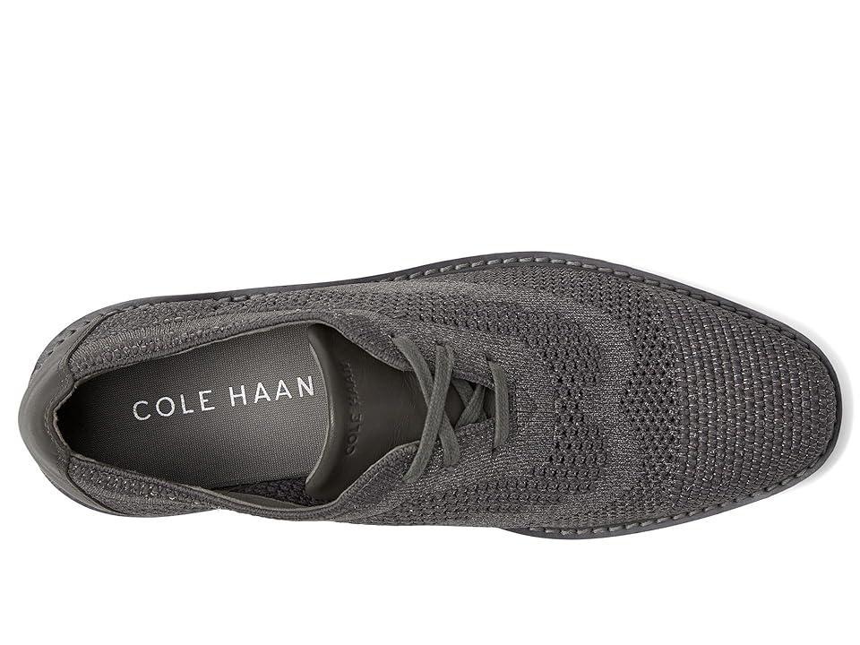 Cole Haan Original Grand Platform Stitchlite Oxford (Tornado Metallic Knit) Women's Shoes Product Image