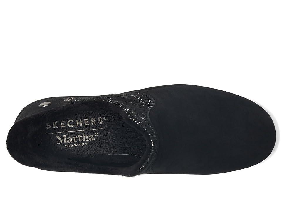 SKECHERS Pier-Lite - Lovely Autumn Martha Stewart- Hands Free Slip-Ins Black) Women's Boots Product Image