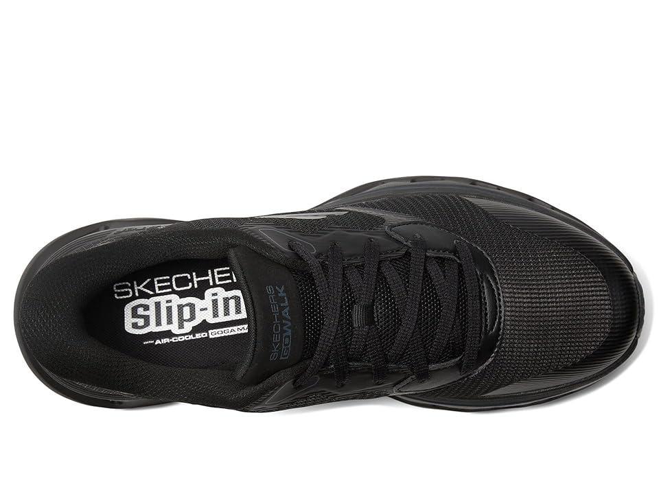 SKECHERS Performance Go Walk Glide-Step 2.0 - Grand Black) Men's Walking Shoes Product Image