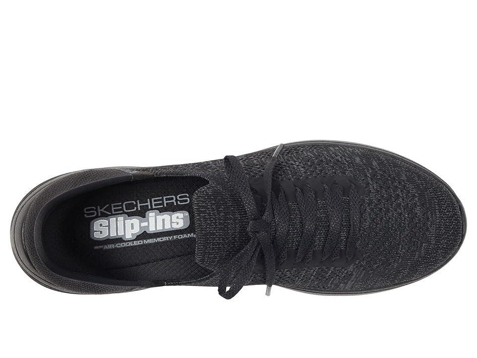 SKECHERS Performance On-The-Go Swift- Astounding Hands Free Slip-Ins Gray) Women's Shoes Product Image