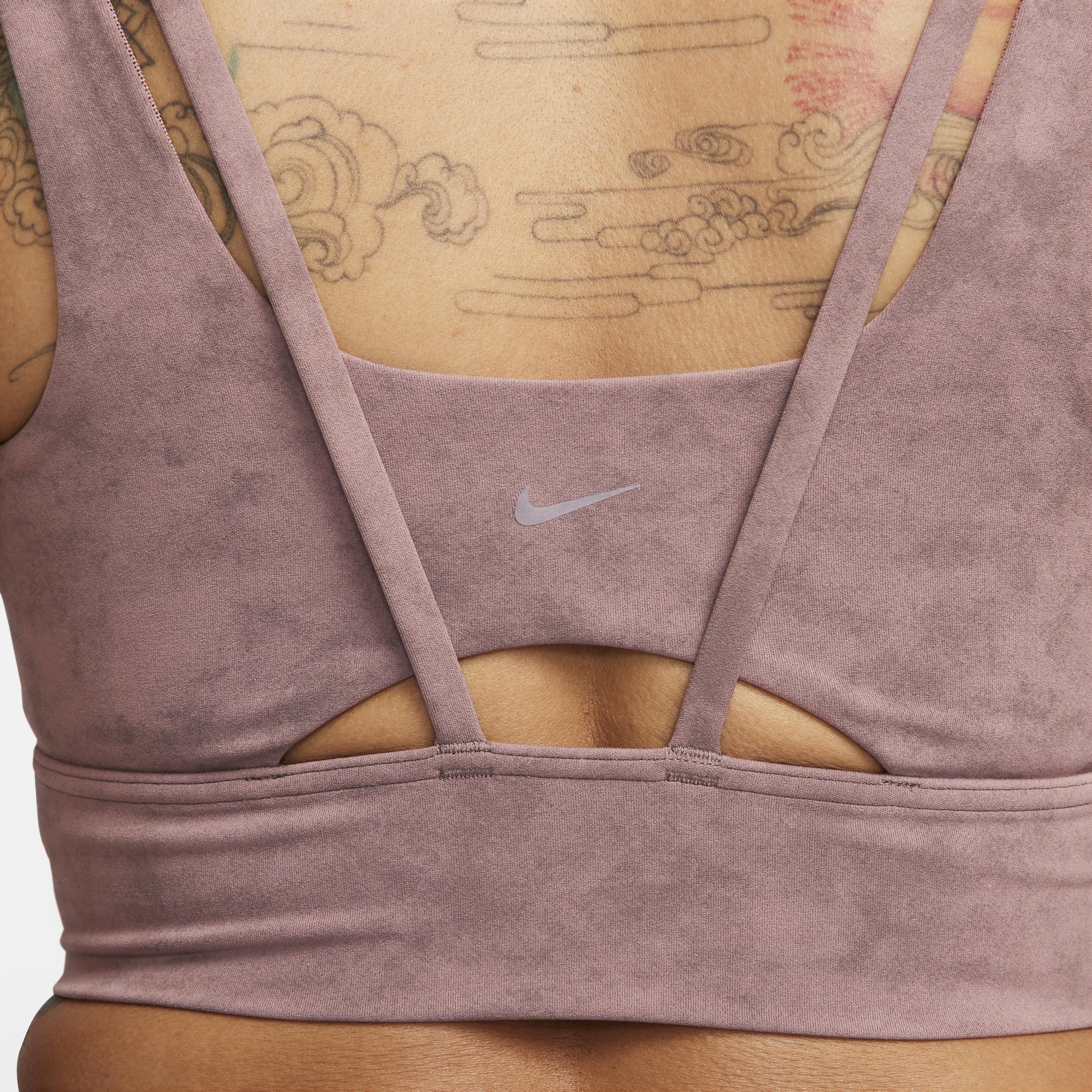 Nike Women's Zenvy Tie-Dye Medium-Support Padded Longline Sports Bra Product Image