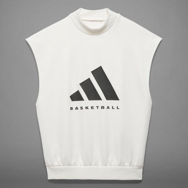 adidas Basketball Sleeveless Sweatshirt Product Image